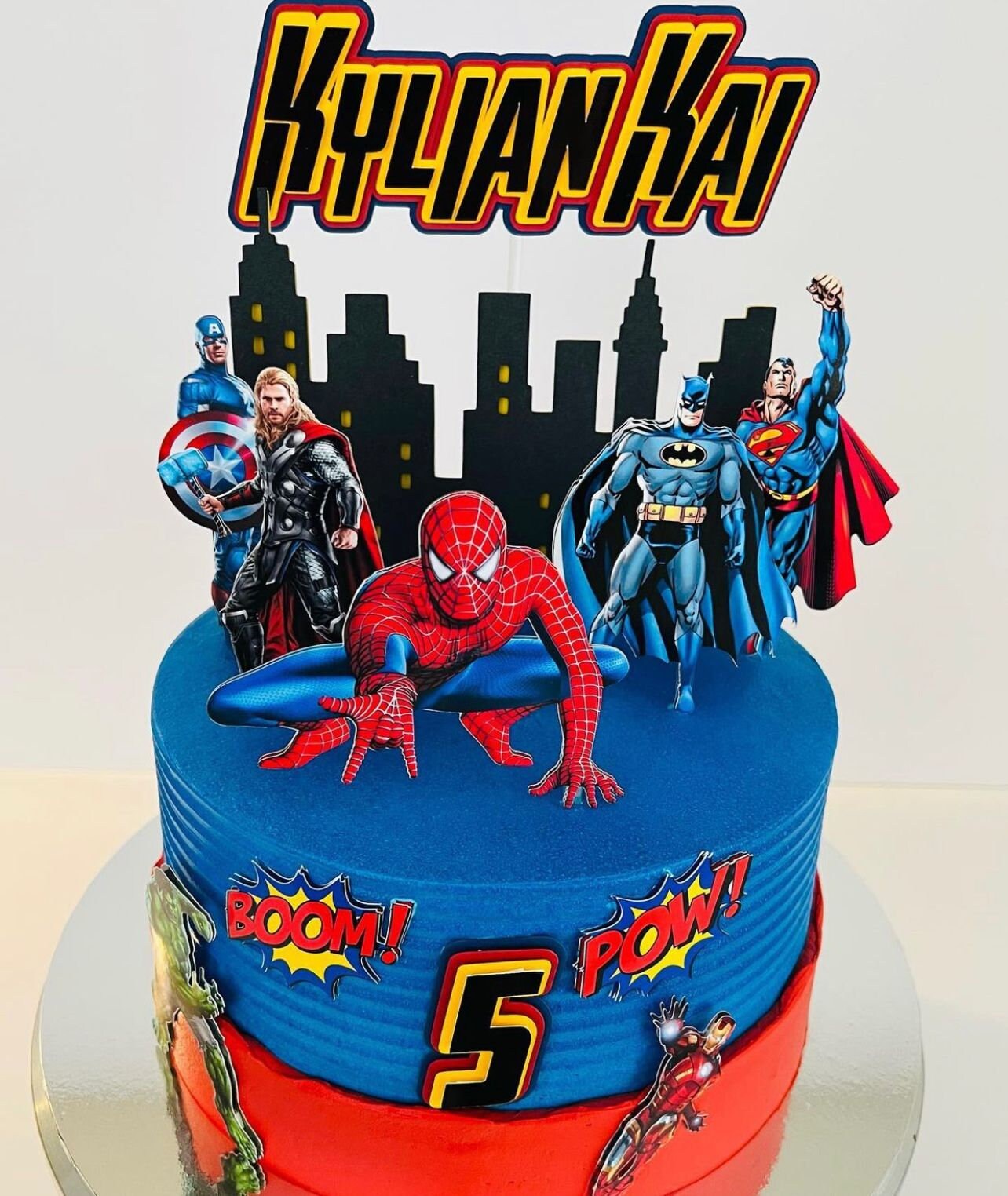 Avengers Cake Topper | Avengers Party | Avengers Birthday | Avengers Birthday decor | Comic Fan Cake topper | Comic Fan Birthday | Boys Part