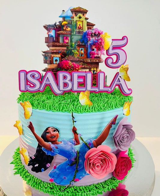 Isabella Cake Topper | Encanto Cake Topper | Encanto Party | Encanto Party Decor | Isabella Party Decor | Isabella Birthday | Encanto Cake