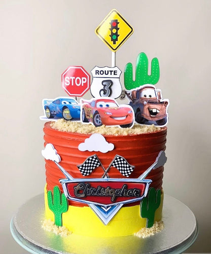 Cars Cake Topper | Cars Birthday | Cars Party Decor | Cars Party | Cars Personalised Cake Topper | Cars Party Decor | Boys Birthday |