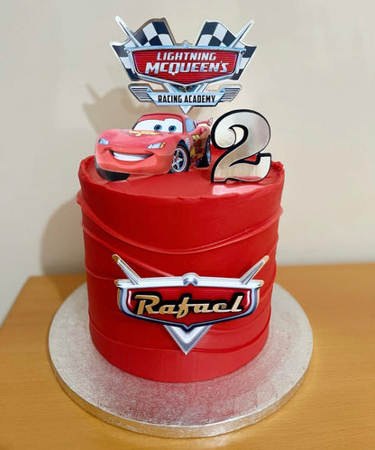 Cars Cake Topper | Cars Birthday | Lighting Mcqueen Cake | Cars Party | Cars Personalised Cake Topper | Cars Party Decor | Boys Birthday |