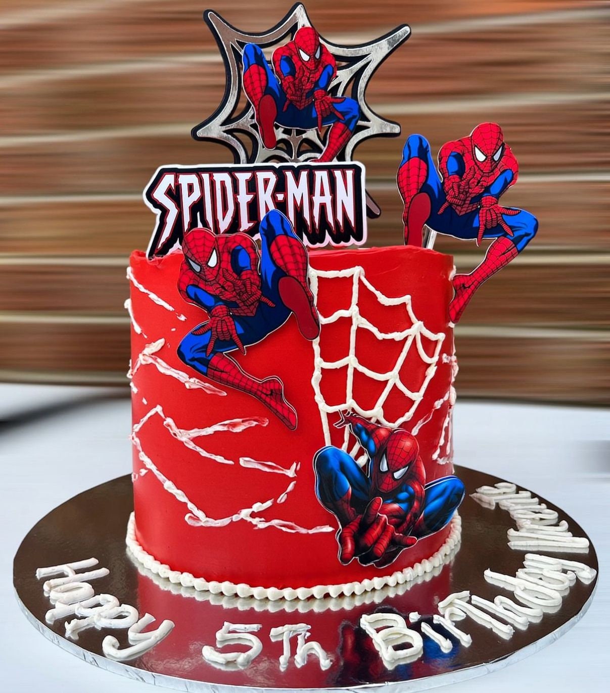 Spiderman Cake | Spider Man Cake Topper | Spider Man Birthday | Spider Man Party |Spider Man Party Ideas|Spider Man Personalised Cake Topper