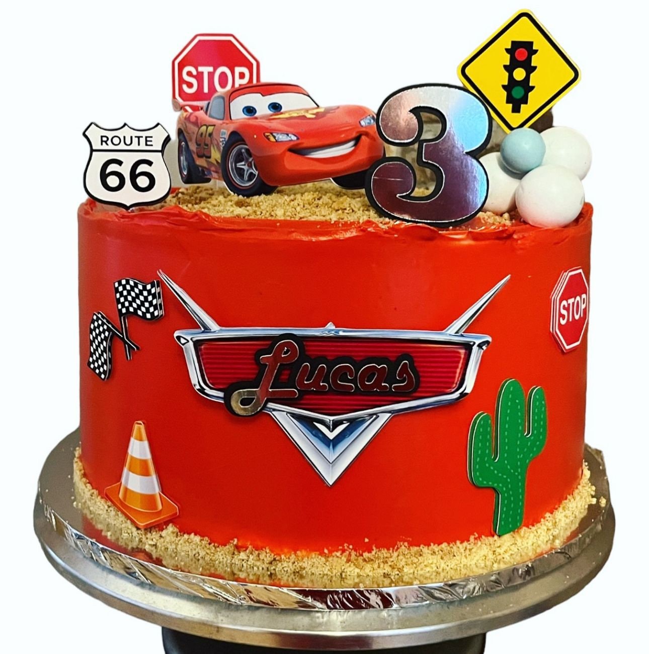 Cars Cake Topper|Cars Birthday|Cars Party Decor|Cars Party|Cars Personalised Topper| Cars Party Decor |Boys Birthday | Lighting Mcqueen Cars
