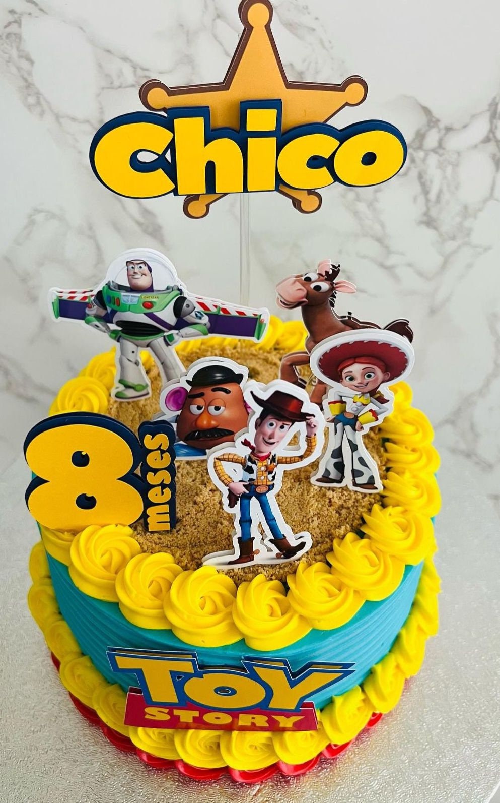 Toy Story Cake Topper | Personalised Toy Story Cake Topper | Boys Cake Topper | Toy Story Birthday | Toy Story Party Decor