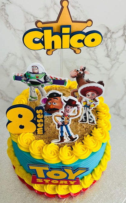 Toy Story Cake Topper | Personalised Toy Story Cake Topper | Boys Cake Topper | Toy Story Birthday | Toy Story Party Decor