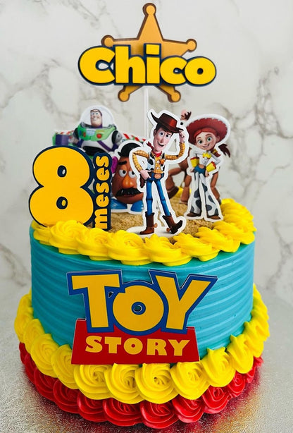 Toy Story Cake Topper | Personalised Toy Story Cake Topper | Boys Cake Topper | Toy Story Birthday | Toy Story Party Decor
