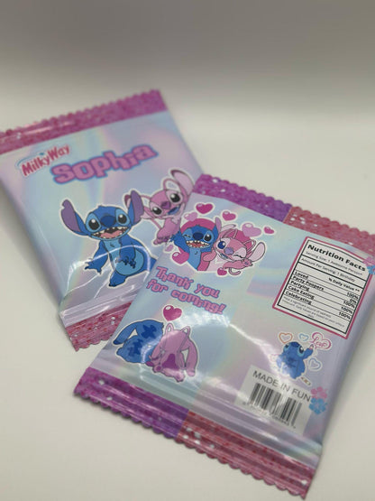 Stitch and Angel Milky Way | Stitch and Angel Party Favour | Stitch and Angel Birthday | Stitch and Angel | Stitch and Angel Party Decor