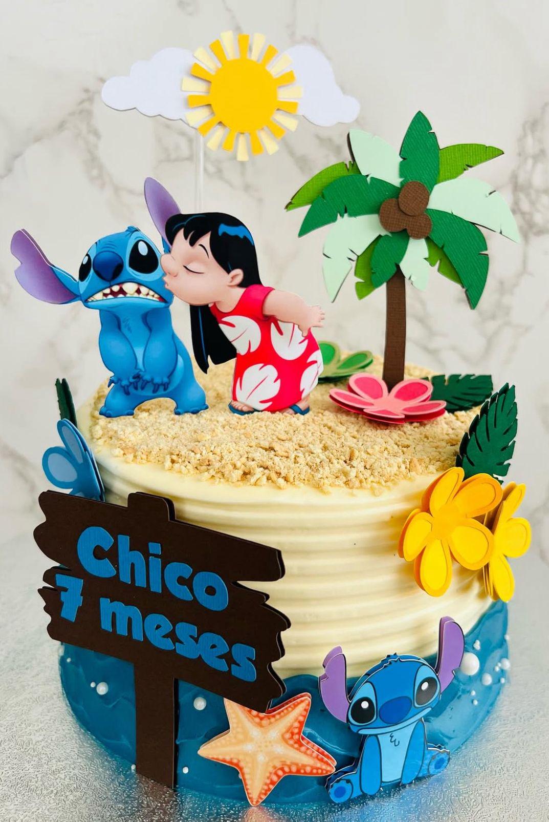 Stitch Lilo Cake Topper | Stitch Party | Stitch Birthday | Stitch party Decor | Stitch cake | Stitch Girls Birthday | Stitch Boys Birthday