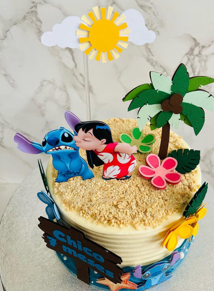 Stitch Lilo Cake Topper | Stitch Party | Stitch Birthday | Stitch party Decor | Stitch cake | Stitch Girls Birthday | Stitch Boys Birthday