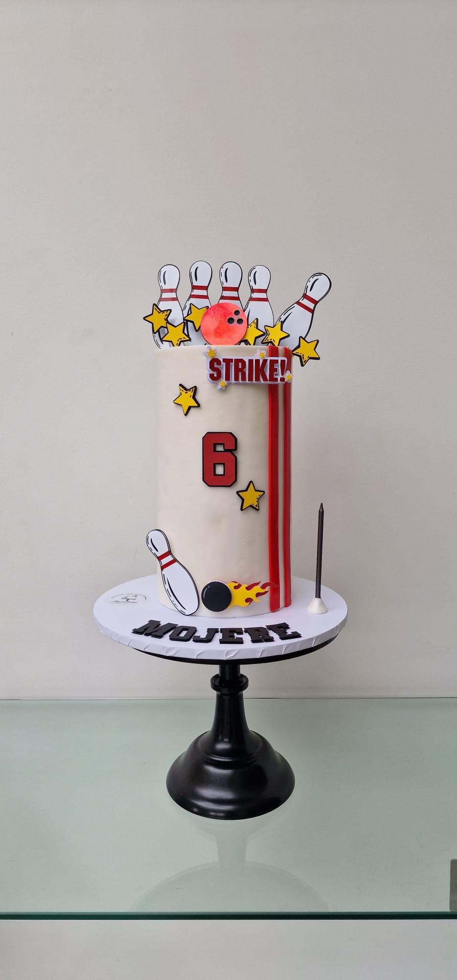 Bowling Cake Topper | Bowling Party | Bowling  | Bowling Party Decor | Bowling Cake | Strike Theme Party Decor | Custom Bowling Cake Topper