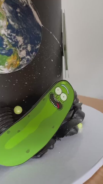 Pickle Rick Cake Topper | Pickle Rick Cake Ideas | Rick and Morty Cake Topper | Rick and Morty Birthday | Pickle Rick Birthday