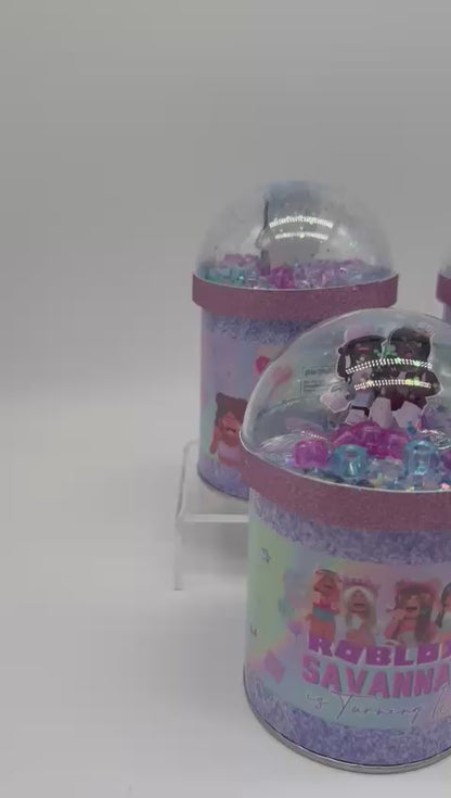 Roblox Girls Pringles Shaker | 3D Roblox Personalised Pringles Shaker | Custom Made Pringles Shaker