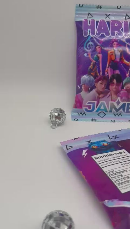 K-Pop Demon Hunters Haribo | K-Pop Demon Hunters Party Favour | Personalised Haribo Bag Full Size| K-Pop Demon Hunters Birthday Sweets Ideas | K-Pop Demon Hunters Party Bag Fillers