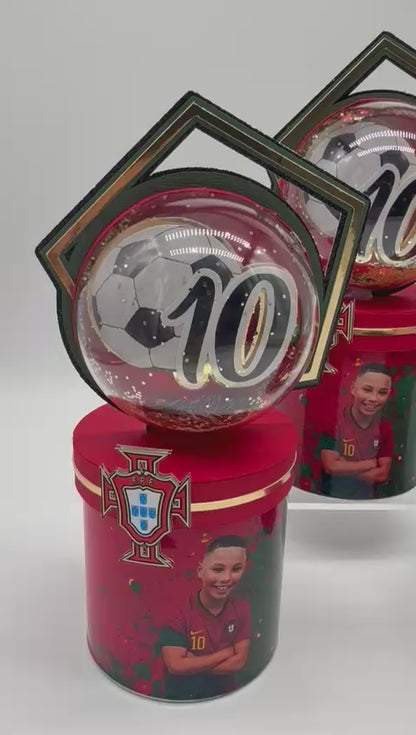 Football Personalised Pringles  | Football Personalised Party Favour | Football Birthday Decor | Personalised Portugal Pringles Party Favour