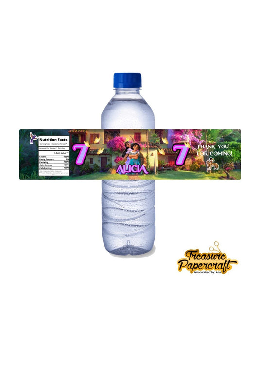 Encanto Water Label | Encanto Fruitshoot Label | Encanto Party Stickers